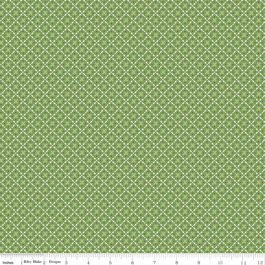 Stitch Plaid Clover