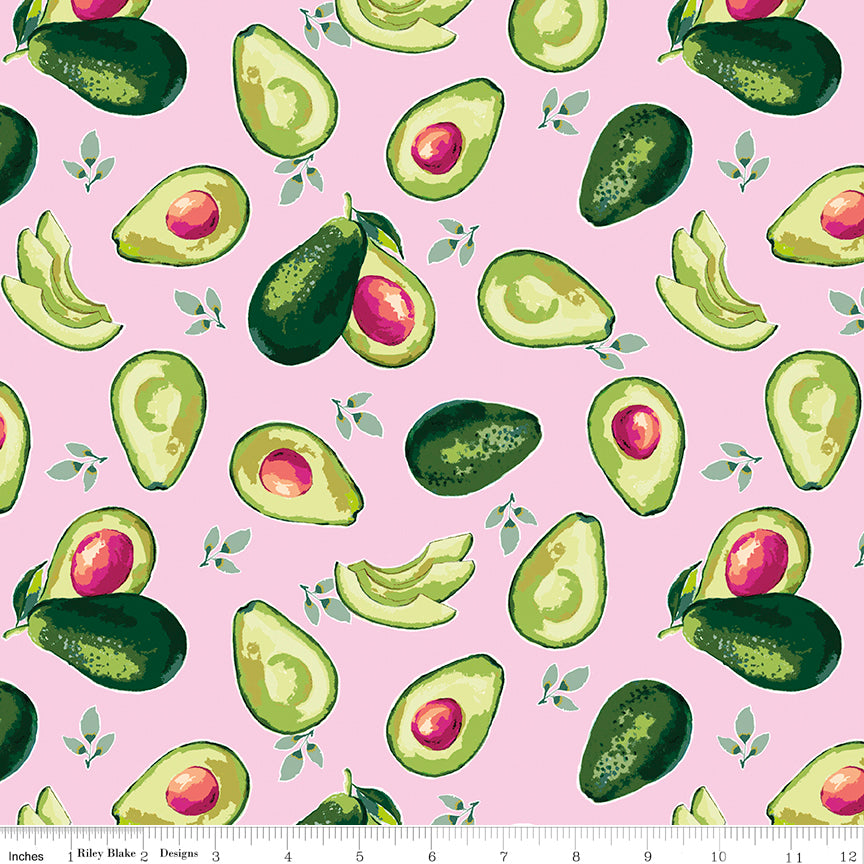 Lucy June Avocado Pink