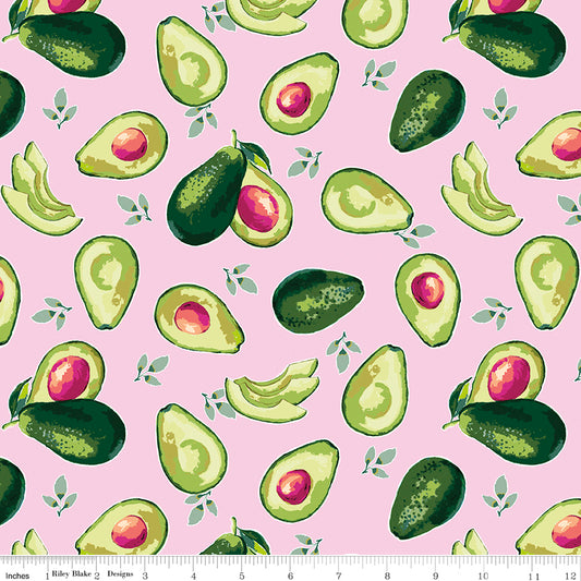 Lucy June Avocado Pink