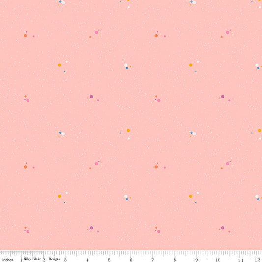 Farbe Wall Dots Blush