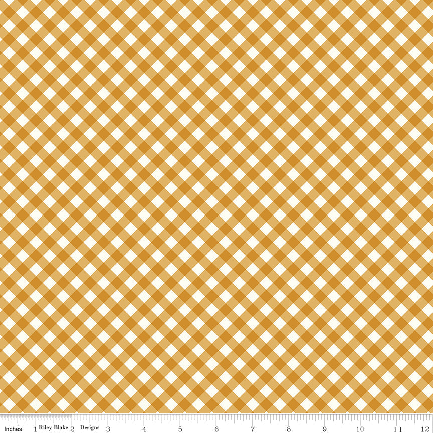 Der Beehive State Gingham Butterscotch