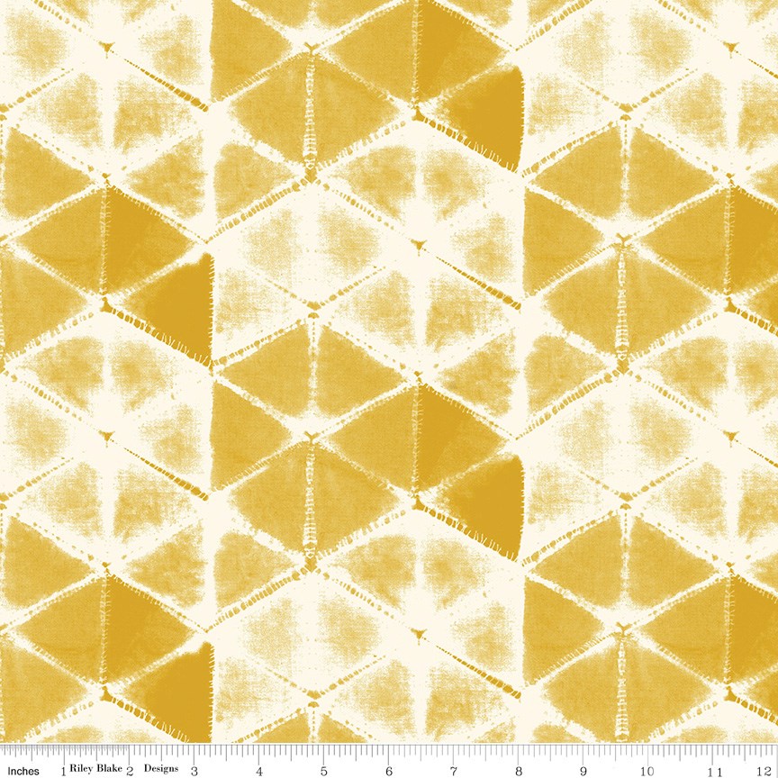 Eden Shibori Mustard