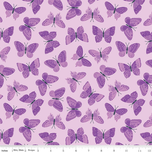 Strength in Lavender Butterflies lavender