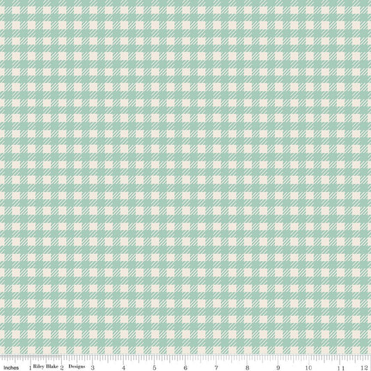 Im Nachleuchten Gingham Mint