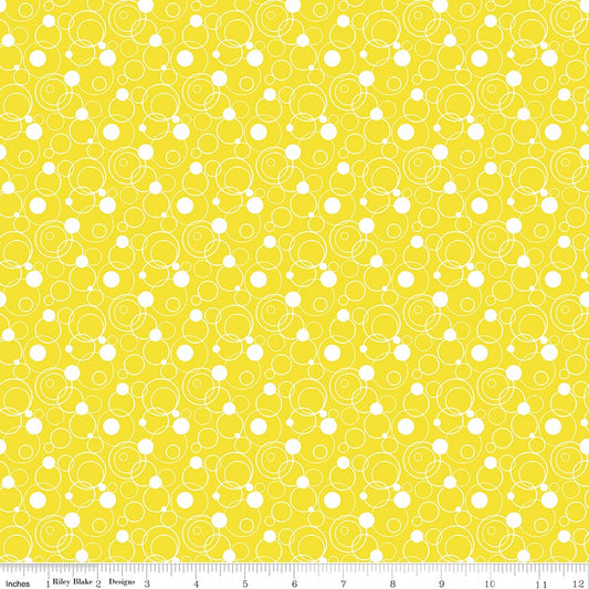 Effervescence Circles Yellow