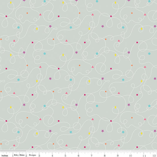 Effervescence Squiggles Gray