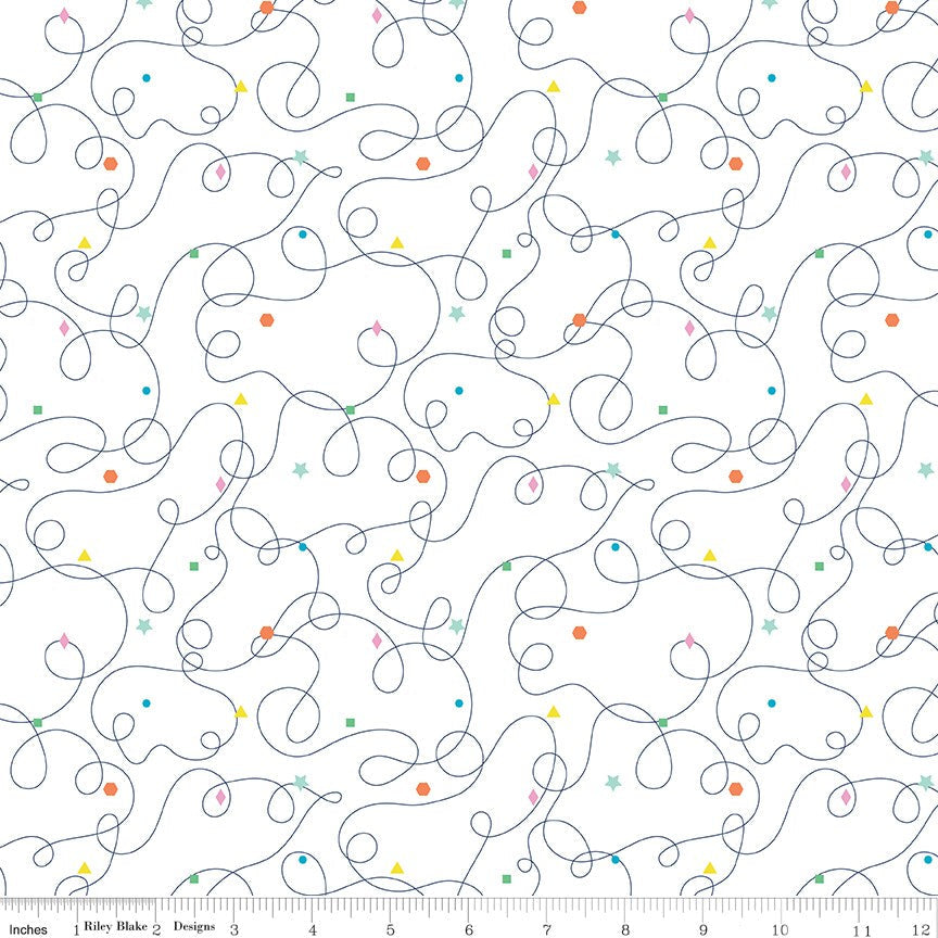 Effervescence Squiggles White