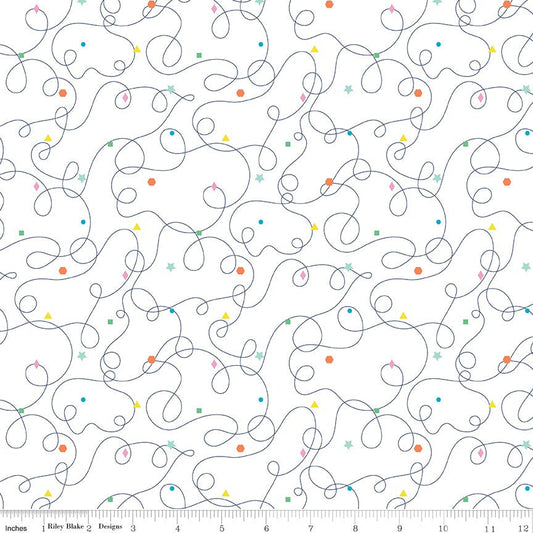 Effervescence Squiggles White