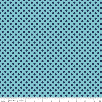 Tone on Tone Navy Small Dot