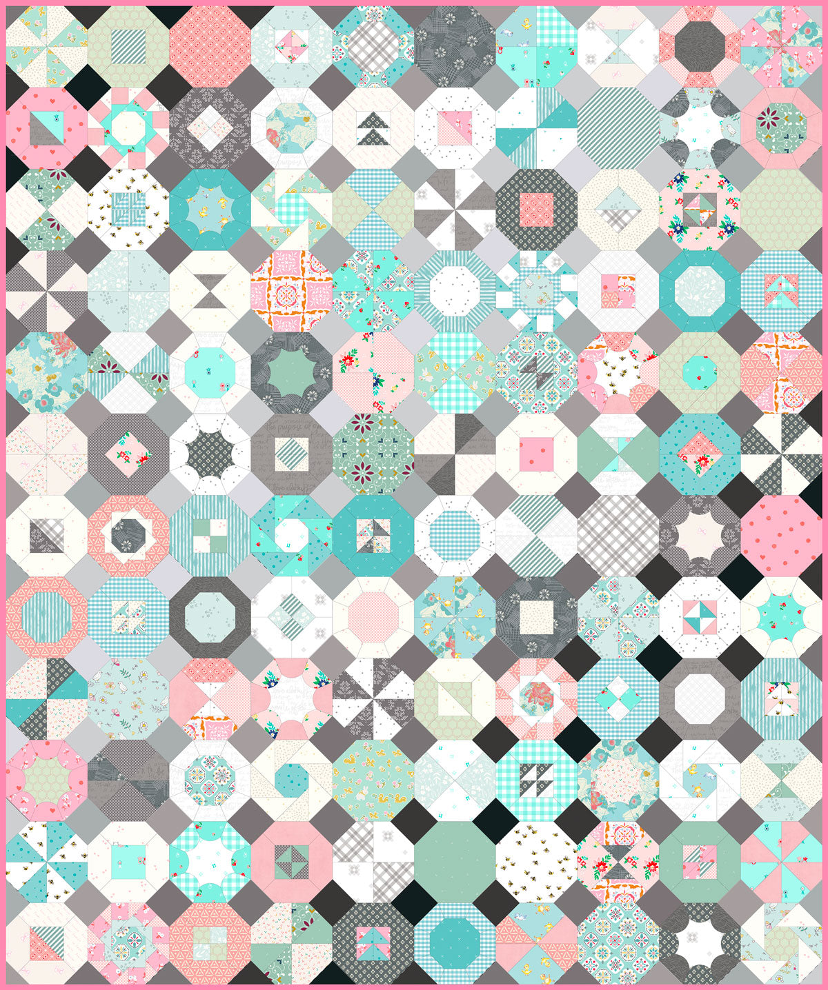 Cotton Candy Quilt Pattern