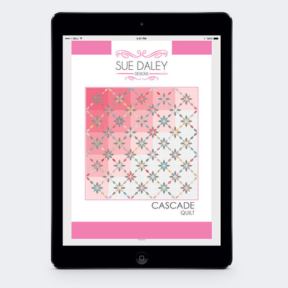 Kaskaden-Quiltmuster als PDF-Download