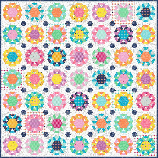 Daisy Ribbons Quilt Kit