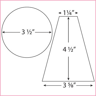 Dresden Plate Template Set