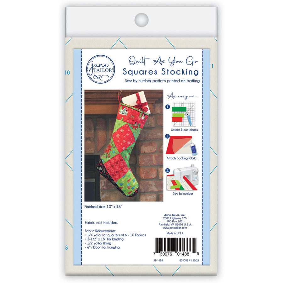 QAYG Holiday Square Stocking - 1/pack