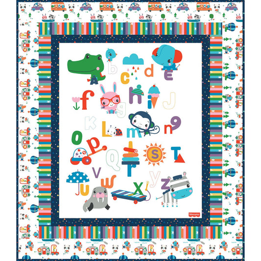 Let's Play Panel Quilt Kit