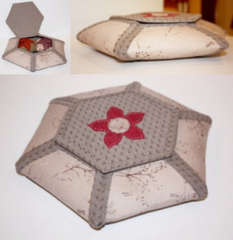 Lotus Sewing Box Pattern