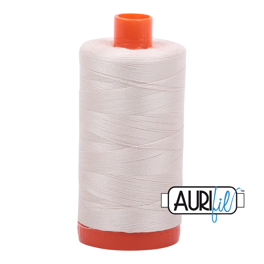 Aurifil 50wt Baumwoll-Mako-Garn