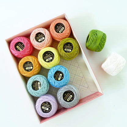 Wonderfil Eleganza #8 Perle Cotton Thread Packs