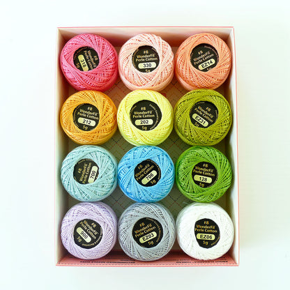 Wonderfil Eleganza #8 Perle Cotton Thread Packs