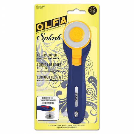 Splash Rotary Cutter 45mm Navy