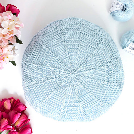 Crochet Spokes Cushion Printed Pattern