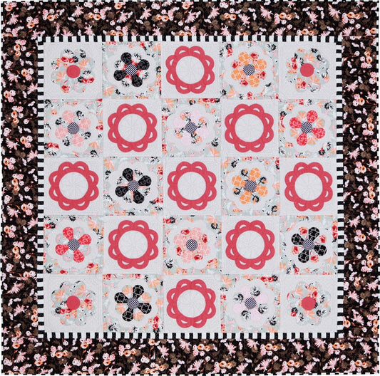 Apricot & Persimmon Quilt Pattern