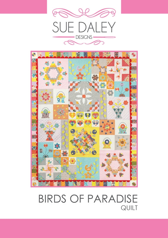 birds of paradise quilt pattern