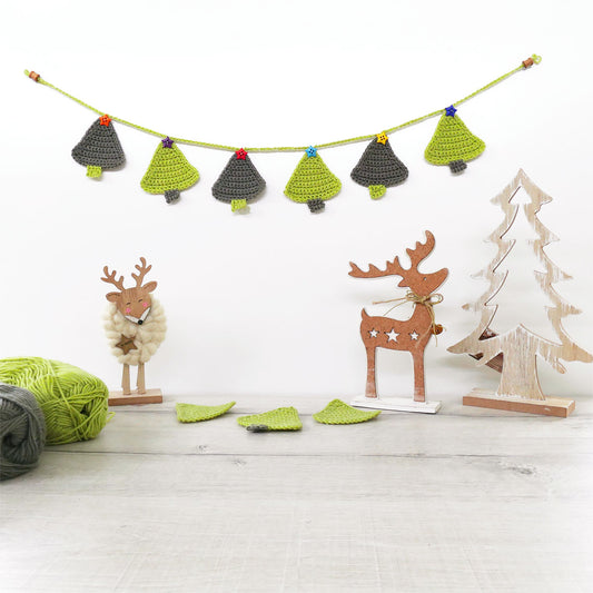 Crochet Christmas Garland Kit