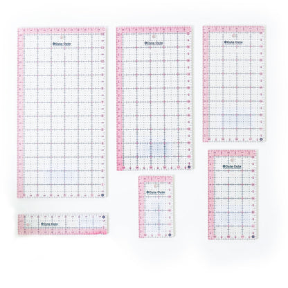 Cute Cut Rectangle Rulers Set of 6