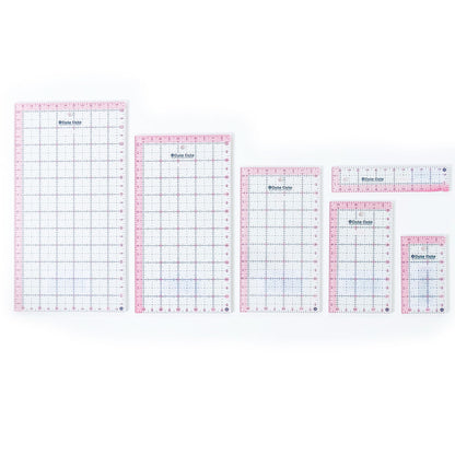 Cute Cut Rectangle Rulers Set of 6