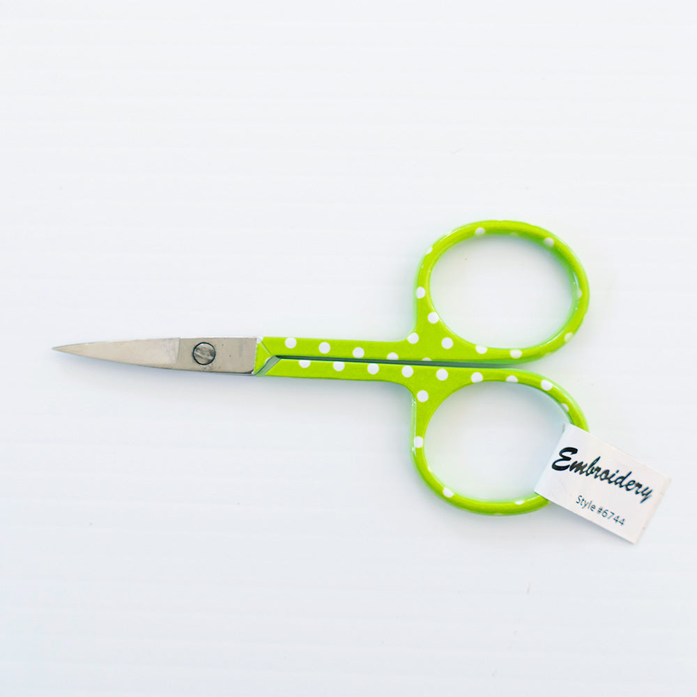 Swiss Dot Needlepoint Scissors