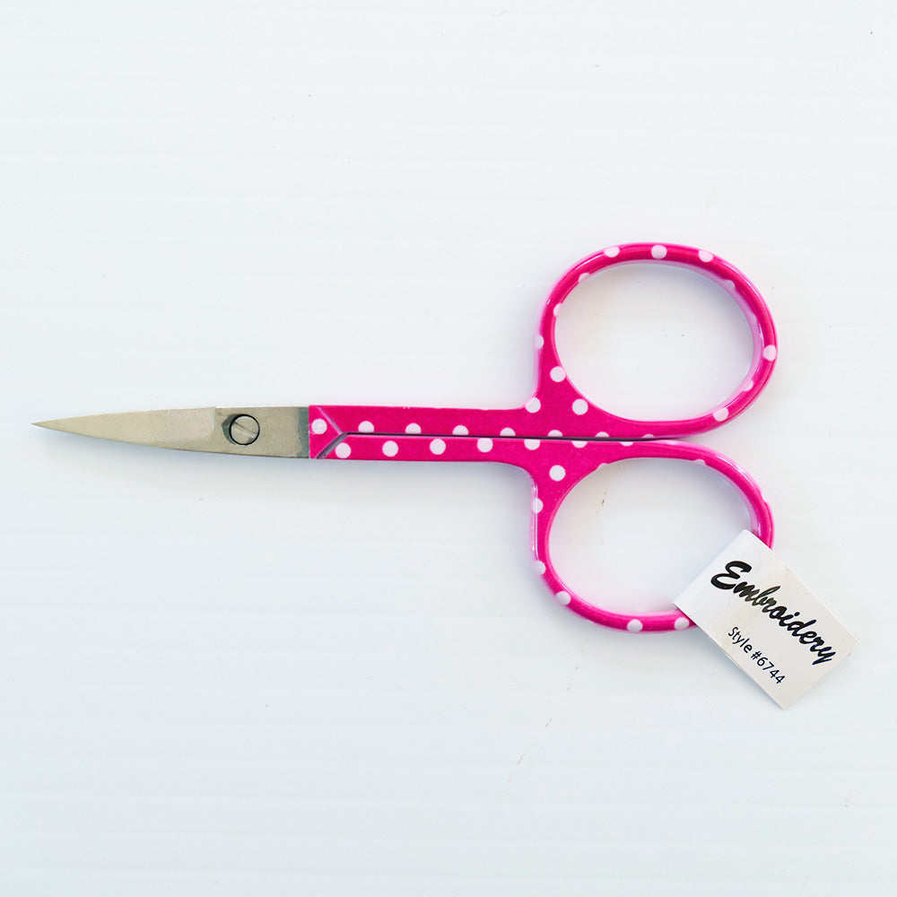 Swiss Dot Needlepoint Scissors