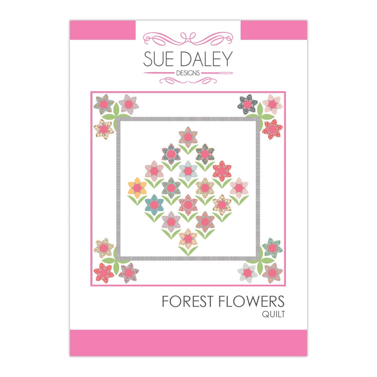 Forest Flowers Quilt Pattern