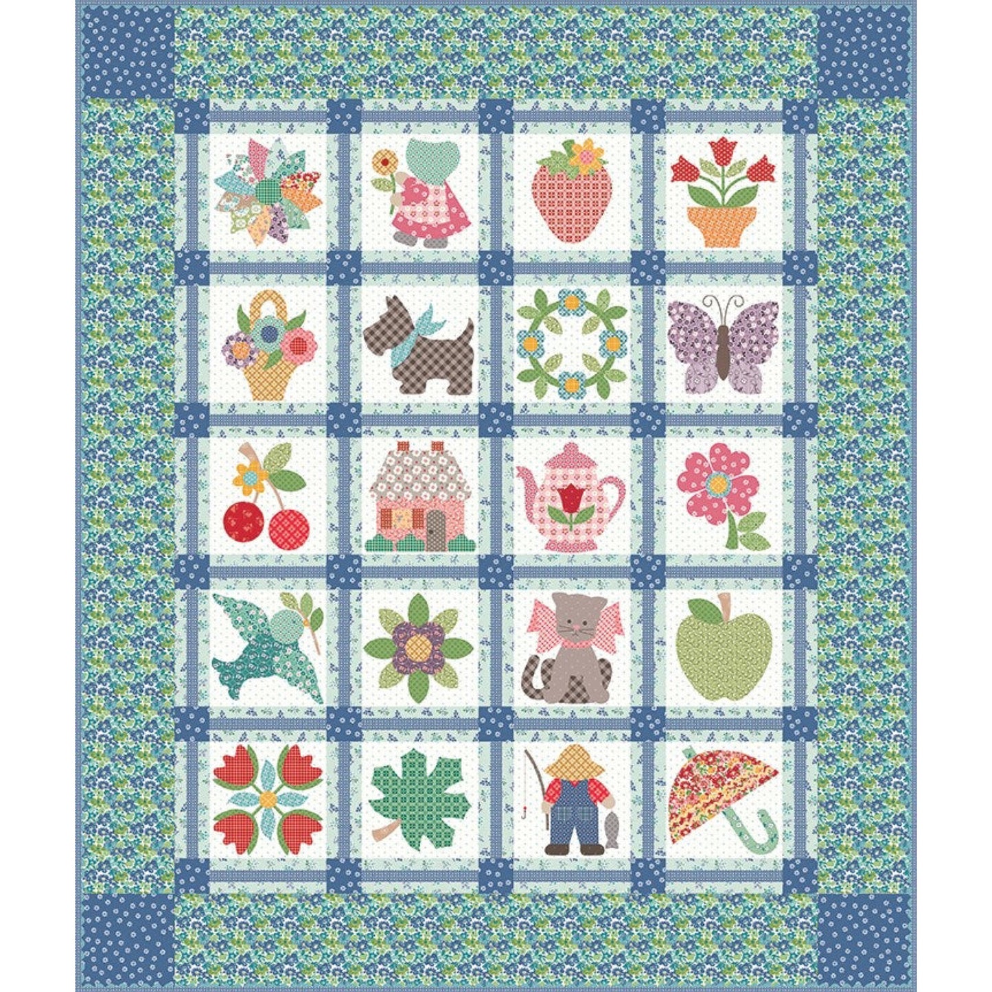 Bee Vintage Sampler SAL Kit