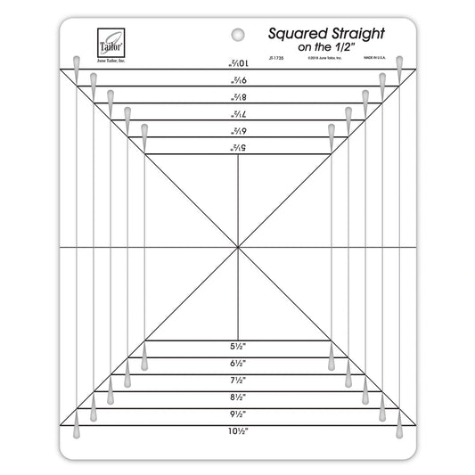 Squared Straight on the 1/2" Ruler