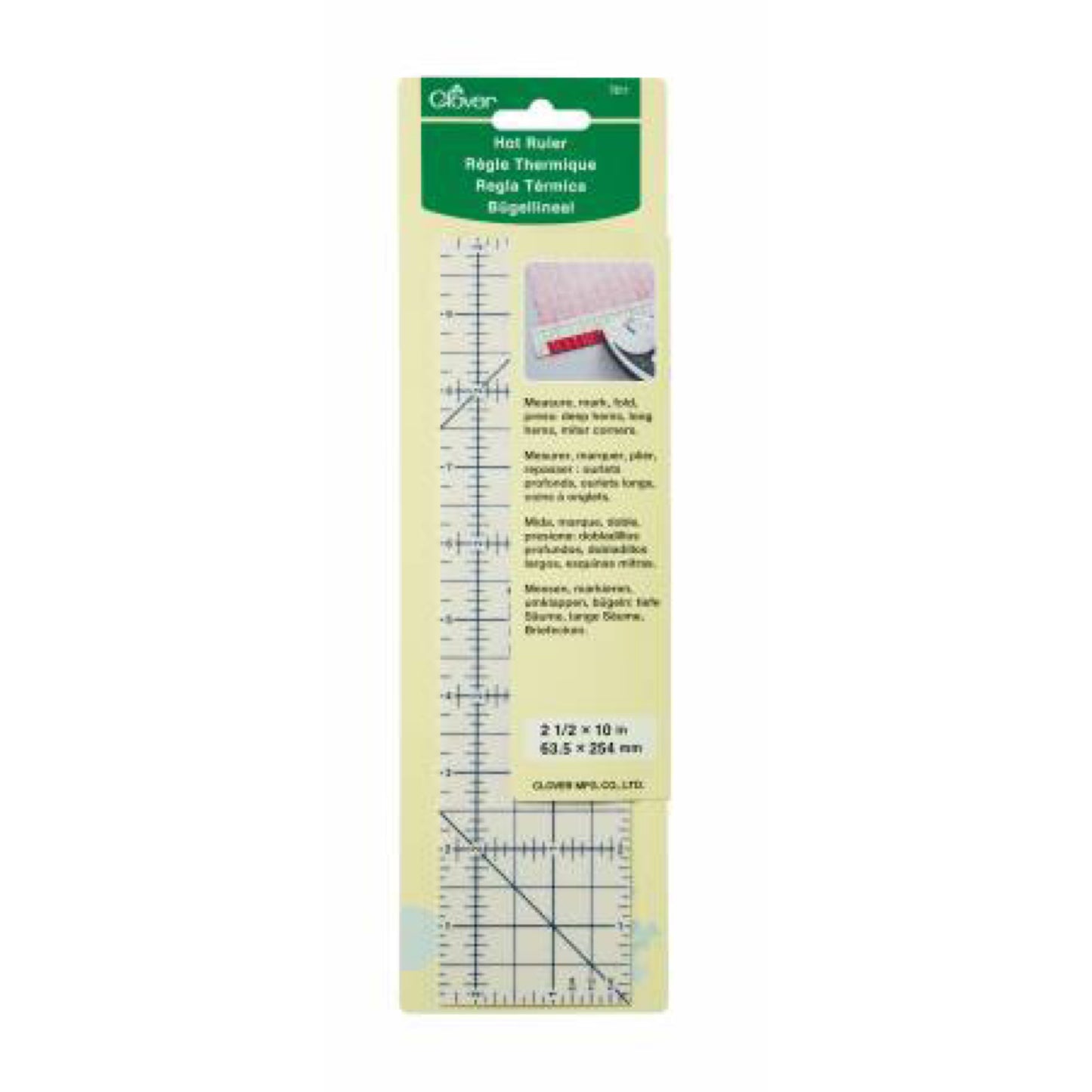 Clover Press Perfect Hot Ruler