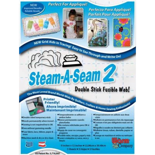 Steam A Seam 2 9in x 12in 5ct