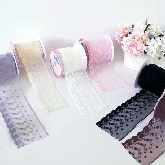 6" Decorative Lace - various colours