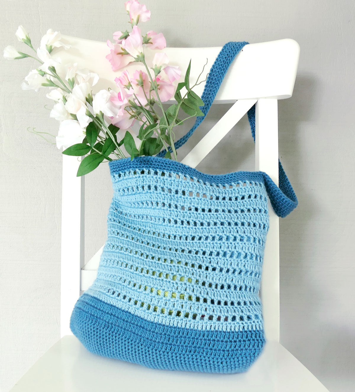 Crochet Market Bag Printed Pattern