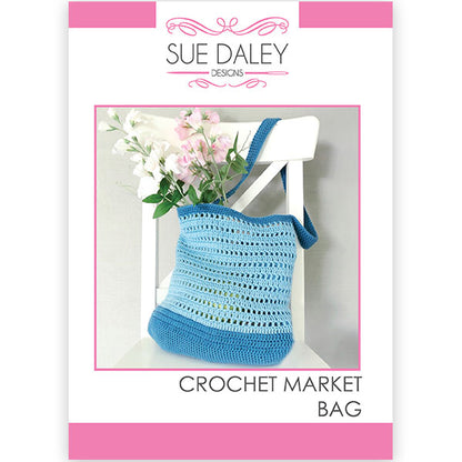 Crochet Market Bag Printed Pattern