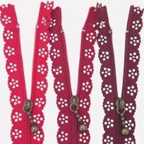 30cm Lace Zippers