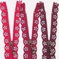 20cm Lace Zippers