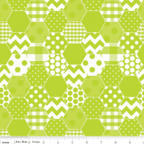 Hexi Print Lime