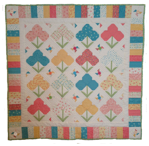 Posies & Pinwheels Quilt Pattern