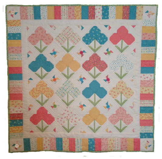 Posies & Pinwheels Quilt Pattern