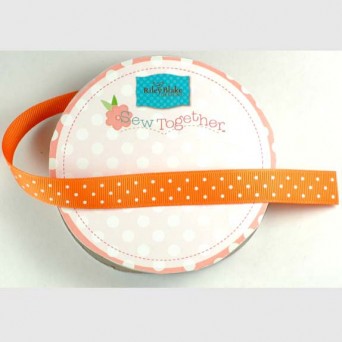 5/8" Mini Dots Ribbon - Various Colours