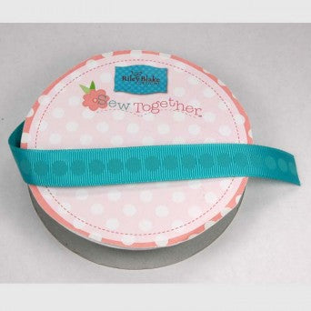 5/8" Polka Dot Ribbon - Various Colours