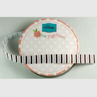 5/8" Stripes Grosgrain Ribbon - Various Designs