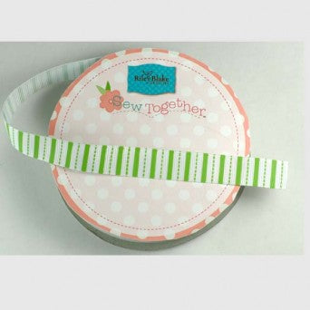 5/8" Stripes Grosgrain Ribbon - Various Designs