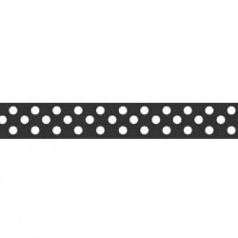 3/8" White Dots Grosgrain Ribbon - Various Colours